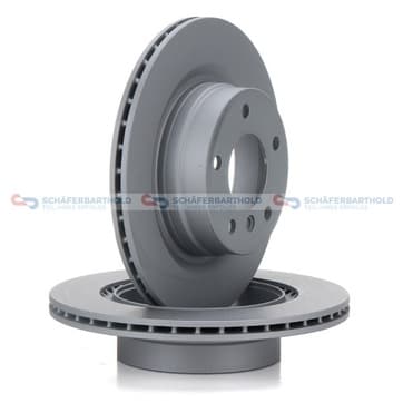 Bromsskiva, Bakaxel — Bakaxel från Autofrance