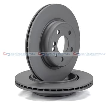 Bromsskiva, Bakaxel — Bakaxel från Autofrance