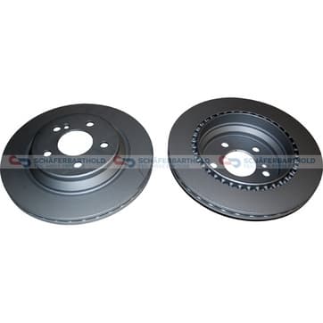 Bromsskiva, Bakaxel — Bakaxel från Autofrance