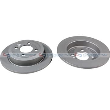 Bromsskiva, Bakaxel — Bakaxel från Autofrance