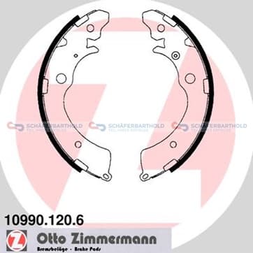 Bromsbandssats från Autofrance