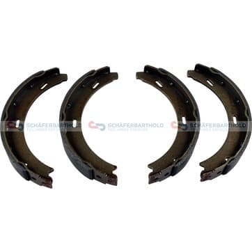 Bromsbandssats, parkeringsbroms från Autofrance