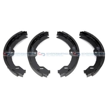 Bromsbandssats, parkeringsbroms från Autofrance