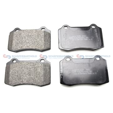 Bromsbeläggssats, Framaxel — Framaxel från Autofrance