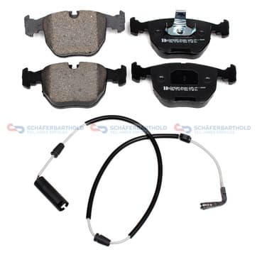 Bromsbeläggssats, Framaxel — Framaxel från Autofrance