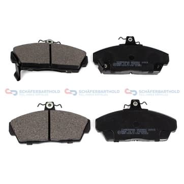 Bromsbeläggssats, Framaxel — Framaxel från Autofrance