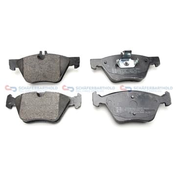 Bromsbeläggssats, Framaxel — Framaxel från Autofrance