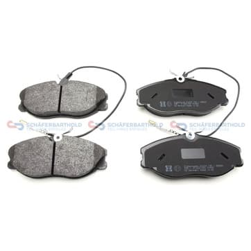 Bromsbeläggssats, Framaxel — Framaxel från Autofrance