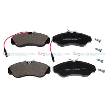 Bromsbeläggssats, Framaxel — Framaxel från Autofrance