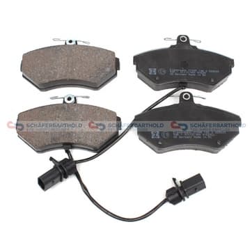 Bromsbeläggssats, Framaxel — Framaxel från Autofrance