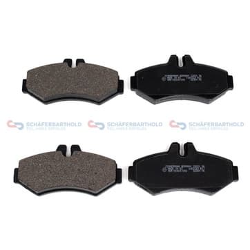 Bromsbeläggssats, Bakaxel — Bakaxel från Autofrance