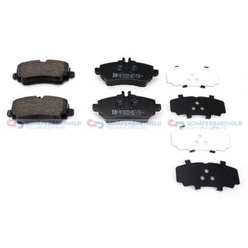 Bromsbeläggssats, Framaxel — Framaxel från Autofrance