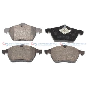 Bromsbeläggssats, Framaxel — Framaxel från Autofrance