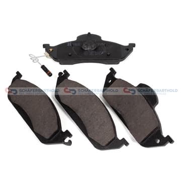 Bromsbeläggssats, Framaxel — Framaxel från Autofrance