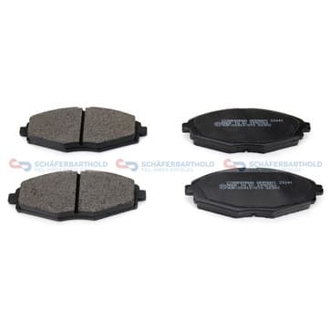 Bromsbeläggssats, Framaxel — Framaxel från Autofrance