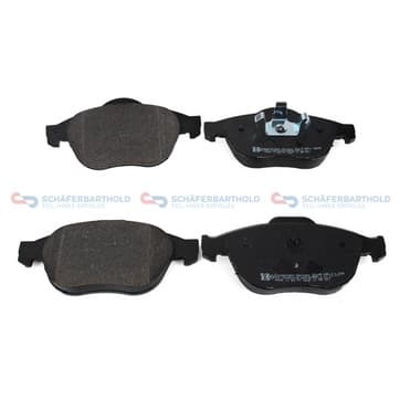 Bromsbeläggssats, Framaxel — Framaxel från Autofrance