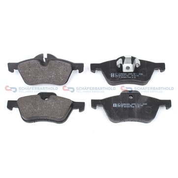 Bromsbeläggssats, Framaxel — Framaxel från Autofrance