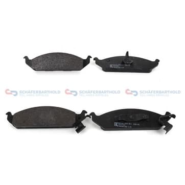 Bromsbeläggssats, Framaxel — Framaxel från Autofrance