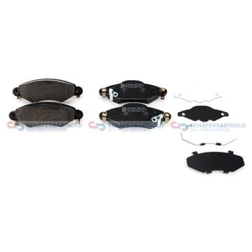 Bromsbeläggssats, Framaxel — Framaxel från Autofrance