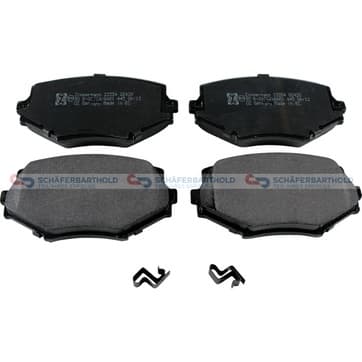 Bromsbeläggssats, Framaxel — Framaxel från Autofrance