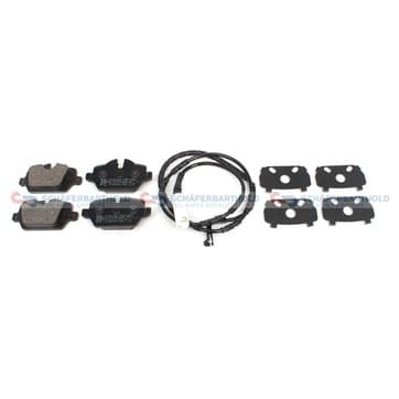 Bromsbeläggssats, Bakaxel — Bakaxel från Autofrance