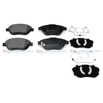 Bromsbeläggssats, Framaxel — Framaxel från Autofrance