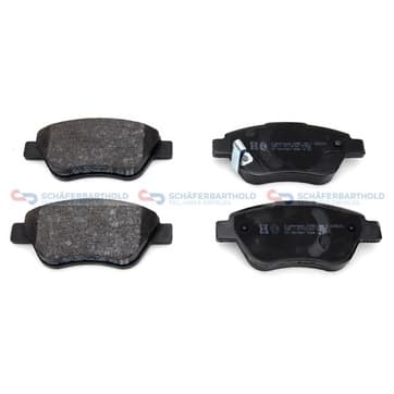 Bromsbeläggssats, Framaxel — Framaxel från Autofrance