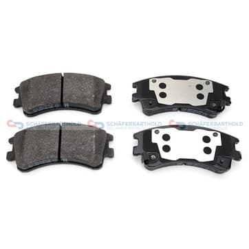 Bromsbeläggssats, Framaxel — Framaxel från Autofrance