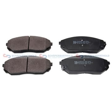 Bromsbeläggssats, Framaxel — Framaxel från Autofrance