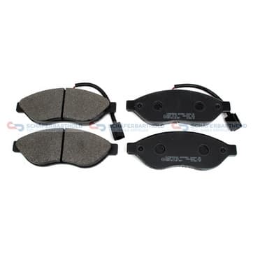 Bromsbeläggssats, Framaxel — Framaxel från Autofrance