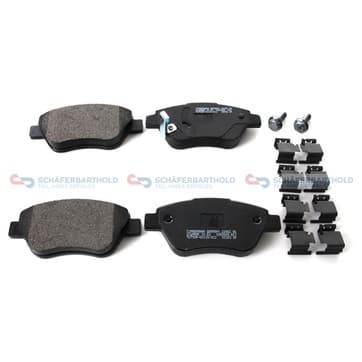 Bromsbeläggssats, Framaxel — Framaxel från Autofrance