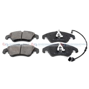 Bromsbeläggssats, Framaxel — Framaxel från Autofrance