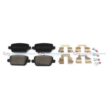 Bromsbeläggssats, Bakaxel — Bakaxel från Autofrance