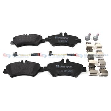 Bromsbeläggssats, Bakaxel — Bakaxel från Autofrance