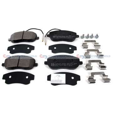 Bromsbeläggssats, Framaxel — Framaxel från Autofrance