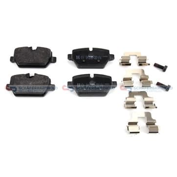 Bromsbeläggssats, Bakaxel — Bakaxel från Autofrance