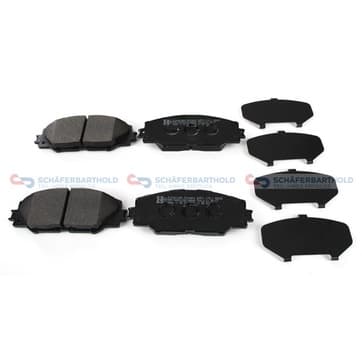 Bromsbeläggssats, Framaxel — Framaxel från Autofrance