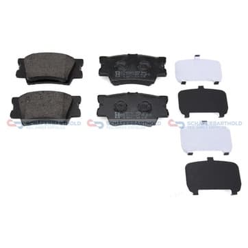 Bromsbeläggssats, Bakaxel — Bakaxel från Autofrance