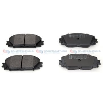 Bromsbeläggssats, Framaxel — Framaxel från Autofrance