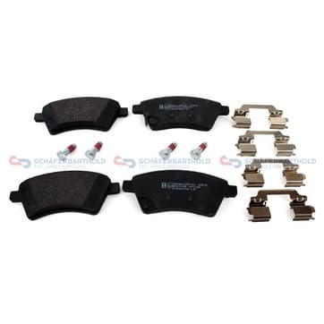 Bromsbeläggssats, Framaxel — Framaxel från Autofrance