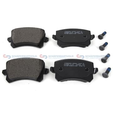 Bromsbeläggssats, Bakaxel — Bakaxel från Autofrance