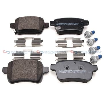 Bromsbeläggssats, Bakaxel — Bakaxel från Autofrance