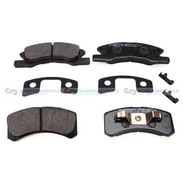 Bromsbeläggssats, Framaxel — Framaxel från Autofrance