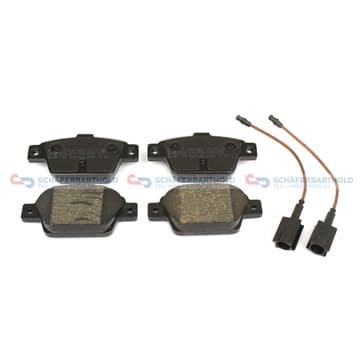 Bromsbeläggssats, Bakaxel — Bakaxel från Autofrance