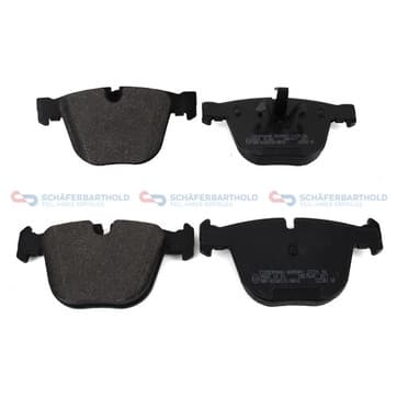 Bromsbeläggssats, Bakaxel — Bakaxel från Autofrance