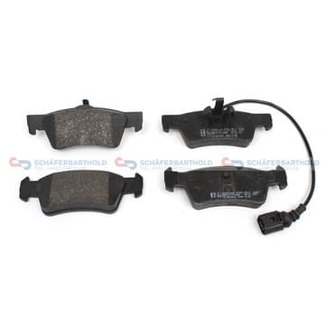 Bromsbeläggssats, Bakaxel — Bakaxel från Autofrance