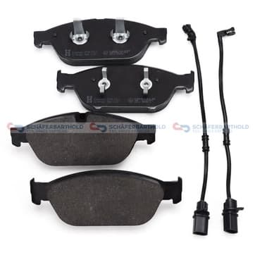 Bromsbeläggssats, Framaxel — Framaxel från Autofrance