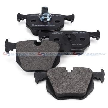 Bromsbeläggssats, Bakaxel — Bakaxel från Autofrance