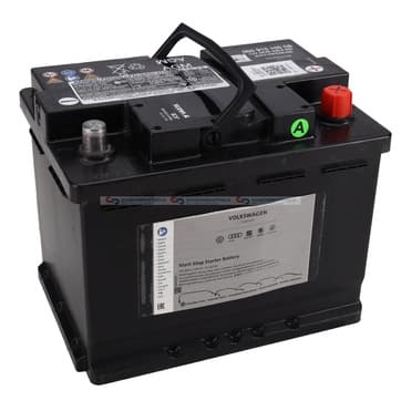 Startbatteri 58Ah 640A från Autofrance