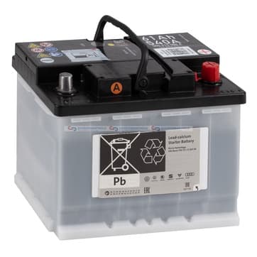 Startbatteri 61Ah 540 330A från Autofrance